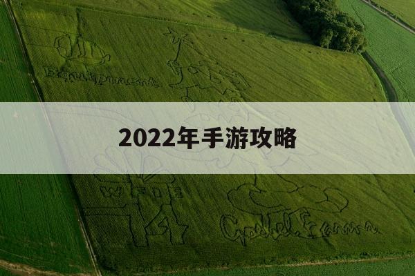 2022年手游攻略(2022年手游游戏)下载