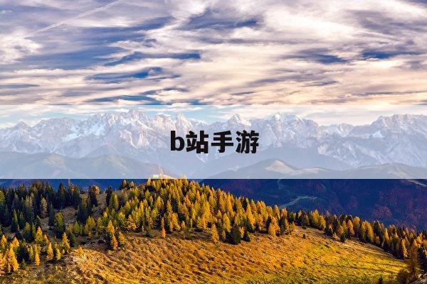 b站手游(b站手游直播)下载