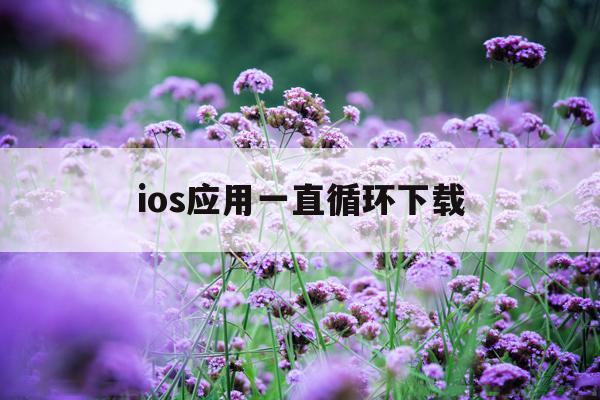 ios应用一直循环下载(app store无限循环下载)下载