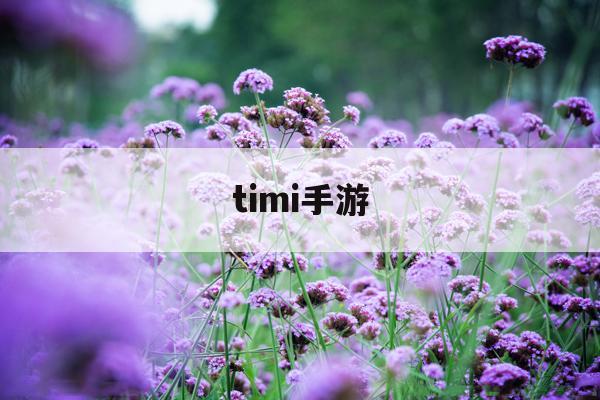 timi手游(timi 游戏)下载