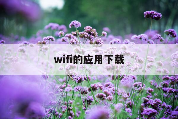 wifi的应用下载(wifi手机软件下载)下载